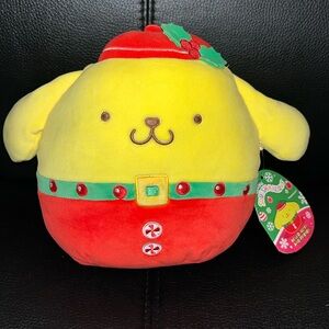Squishmallows Original Hello Kitty and Friends Pompompurin Stuffed Pillow